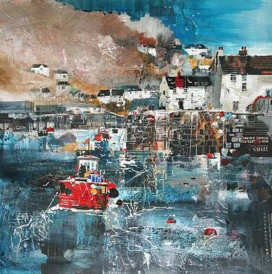 NAGIB KARSAN - quayside, polperro